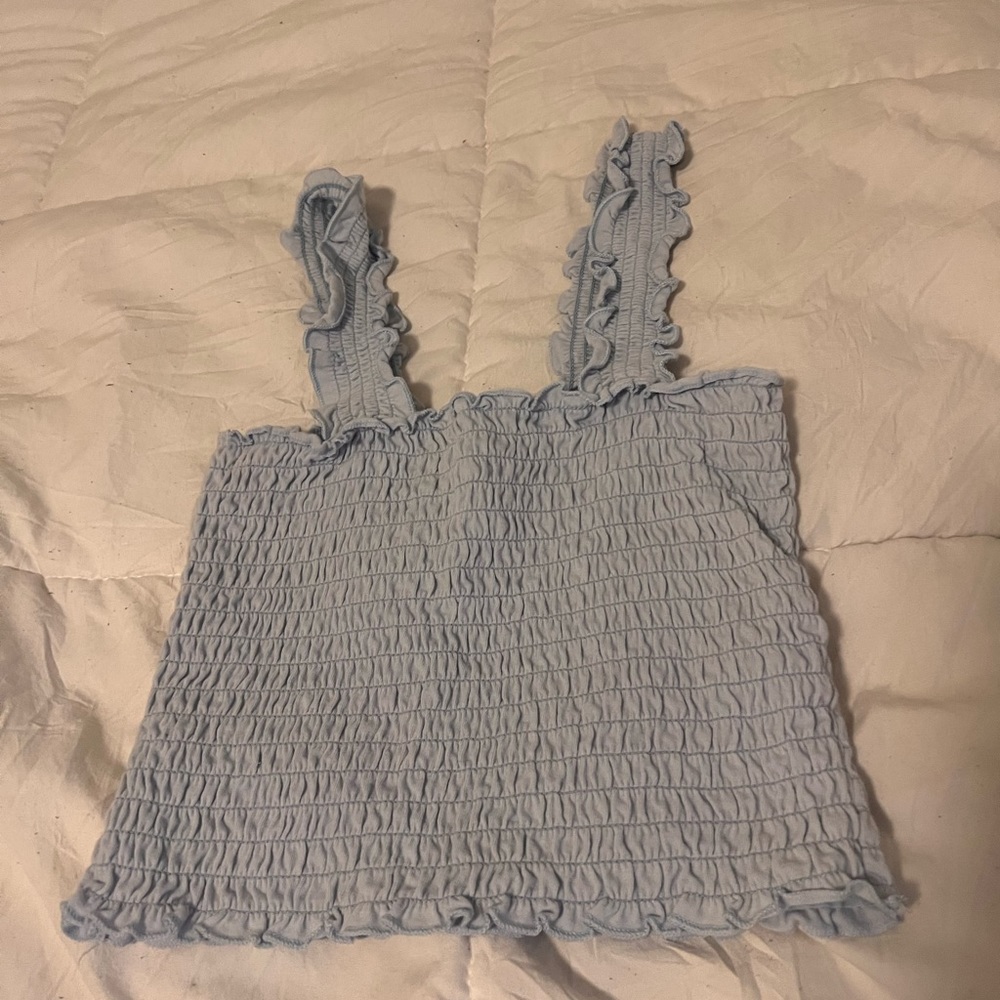 Hollister Rouched Crop Top